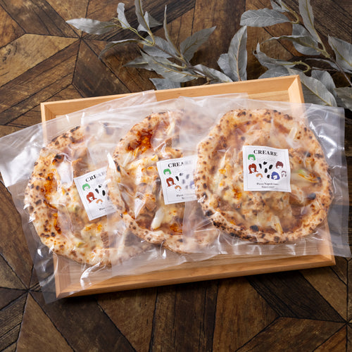 PIZZA CREARE テリヤキチキン3枚セット 本格薪窯冷凍ピザ